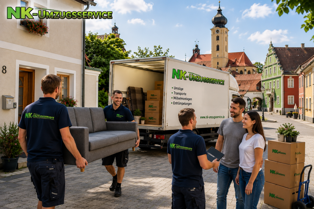 Umzugsunternehmen Tittmoning – NK Umzugsservice unterstützt Kunden beim professionellen Umzug in Tittmoning und Umgebung