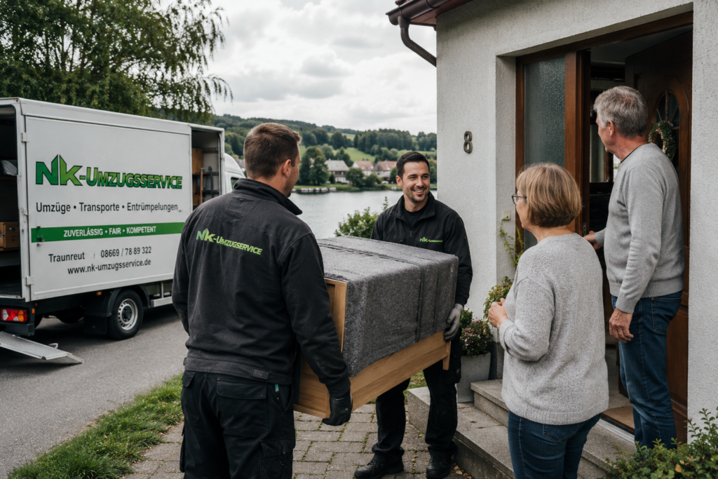 Umzugsunternehmen Waging am See – NK Umzugsservice